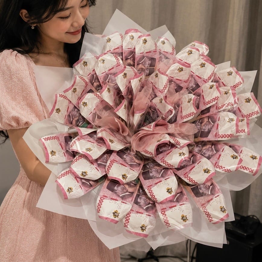 Rosy Fortune Bouquet