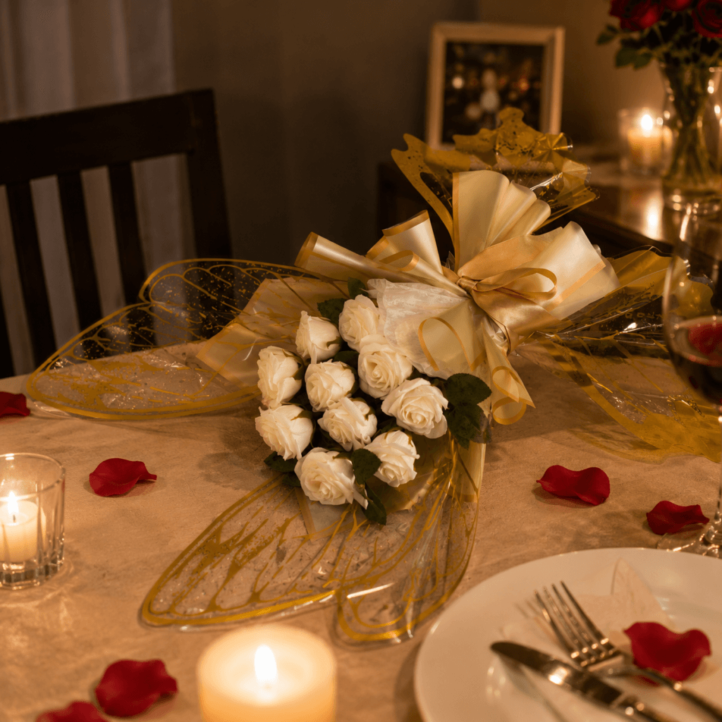 Golden Butterfly Bouquet