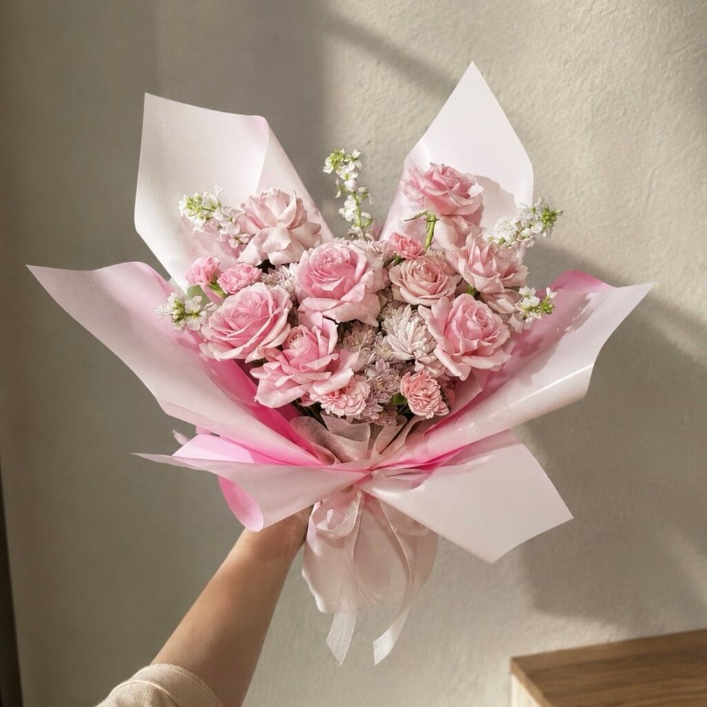 Pinky Fresh Blush Bouquet