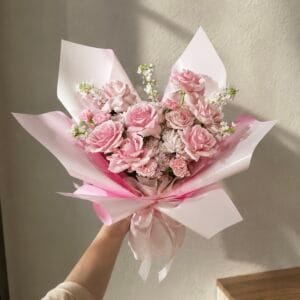 Pinky Fresh Blush Bouquet