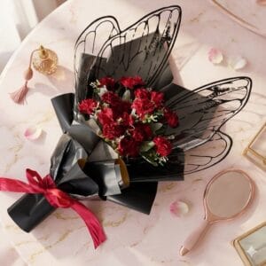 Crimson Butterfly Bouquet
