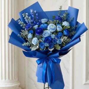 Big Bucket Standing Flowers