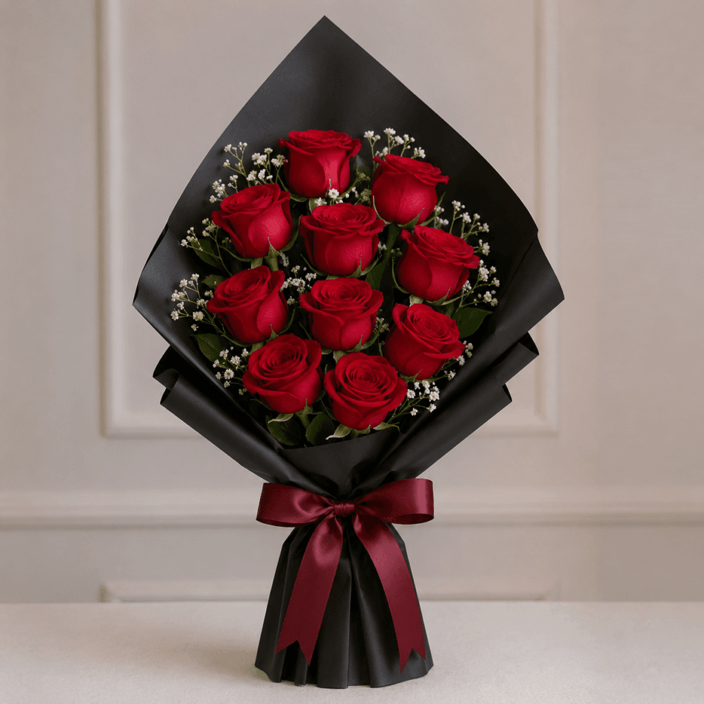 ROSE - v shape bouquet