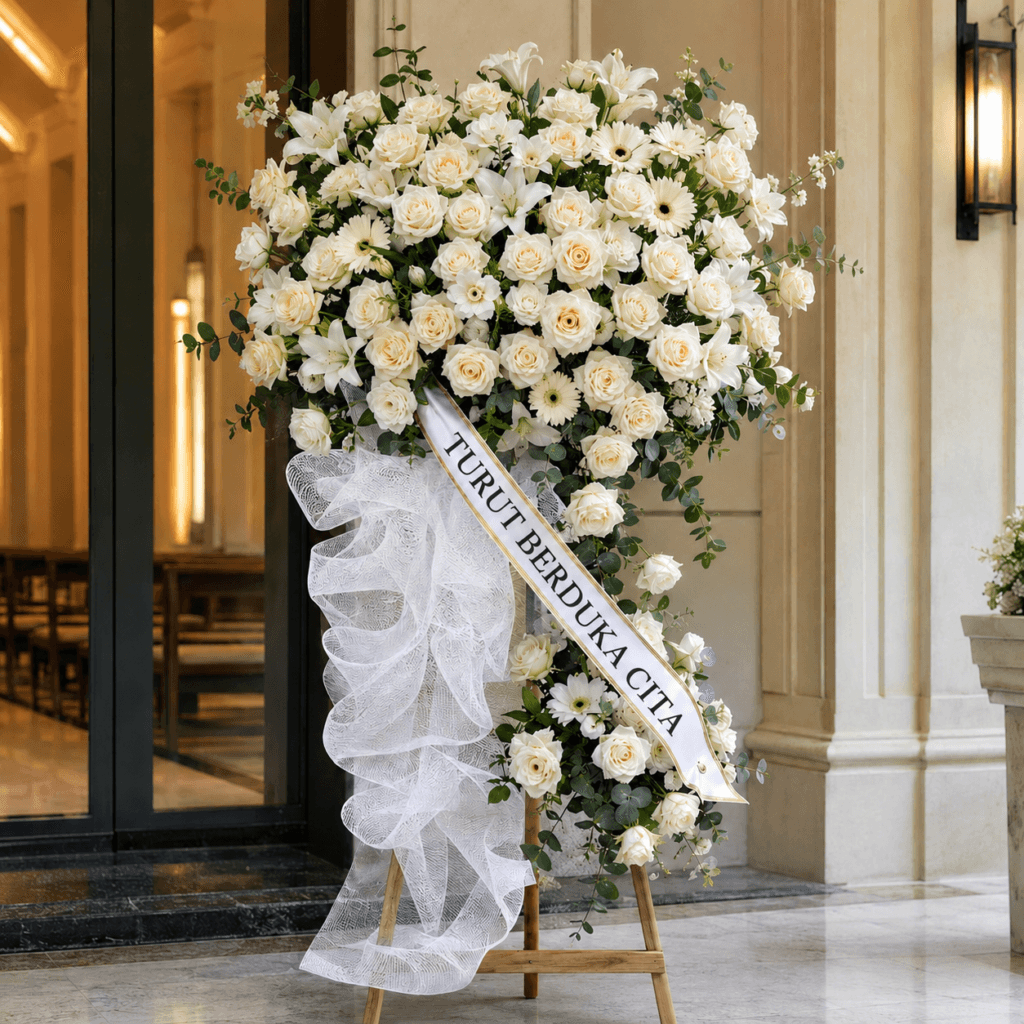 Double Sympathy Standing Flower