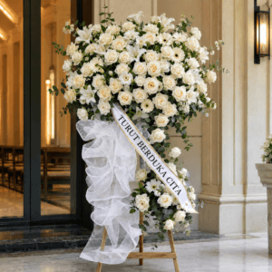 Double Sympathy Standing Flower